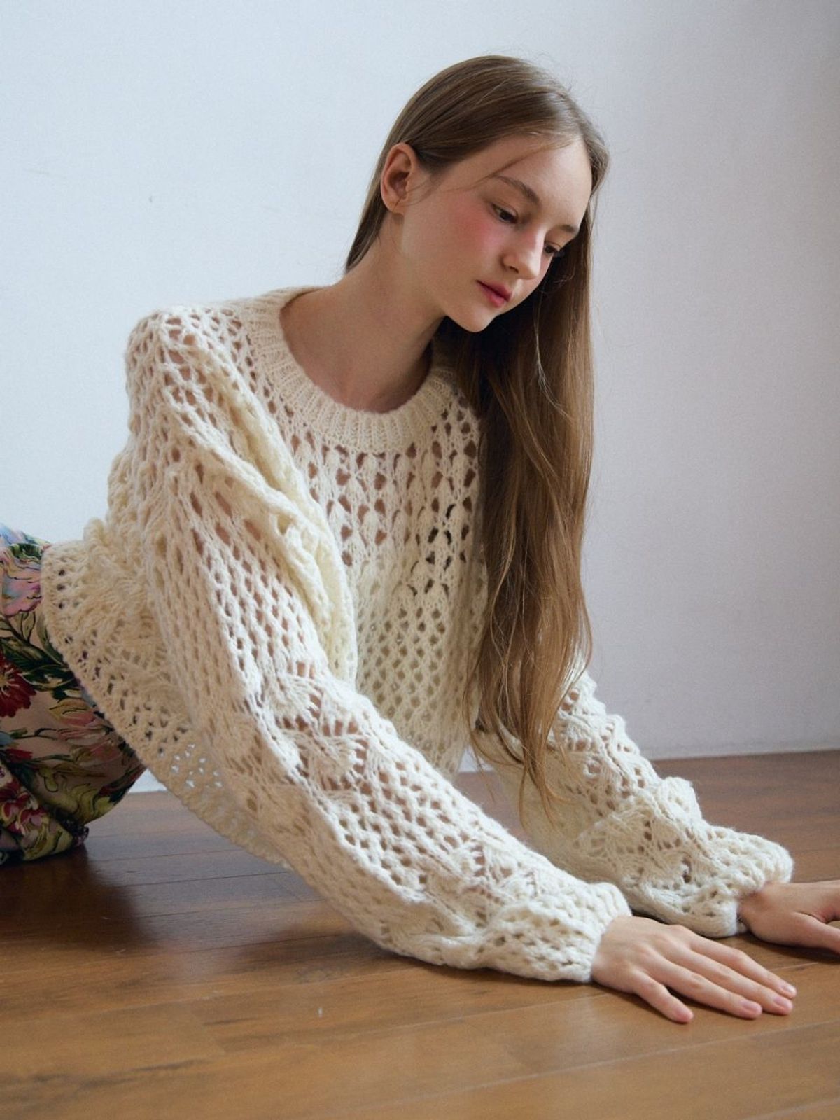 패브릭서울(FABRICSEOUL) wool skashi pullover knit