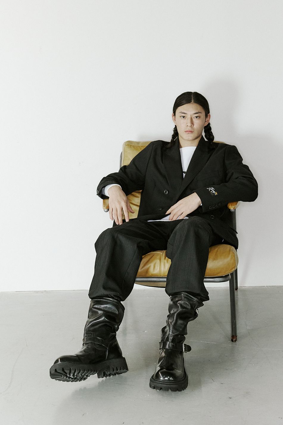 MUSINSA公式 | YASE 6.5cmフェザーコマンドソールホースハイド