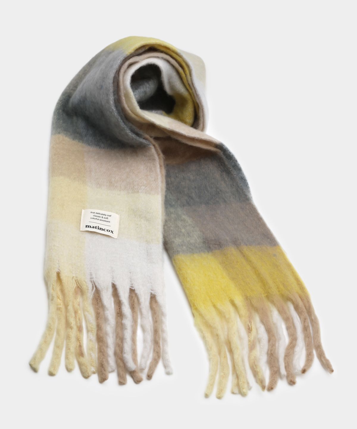 마틴콕스(MATINCOX) Check muffler 체크머플러 - 9color