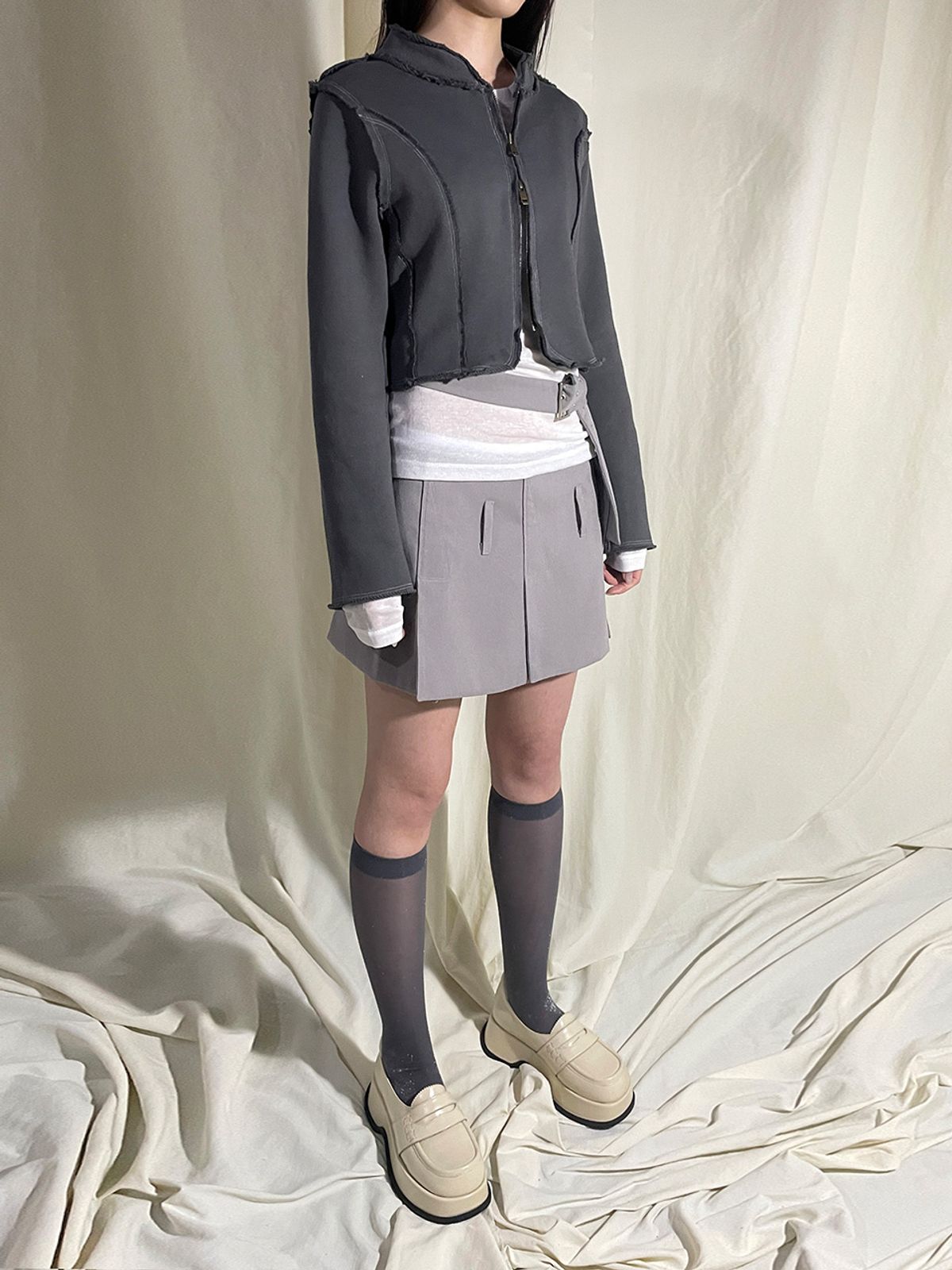 스틸레써디(STILLLETHARDY) RAW SEAM TRACK JACKET