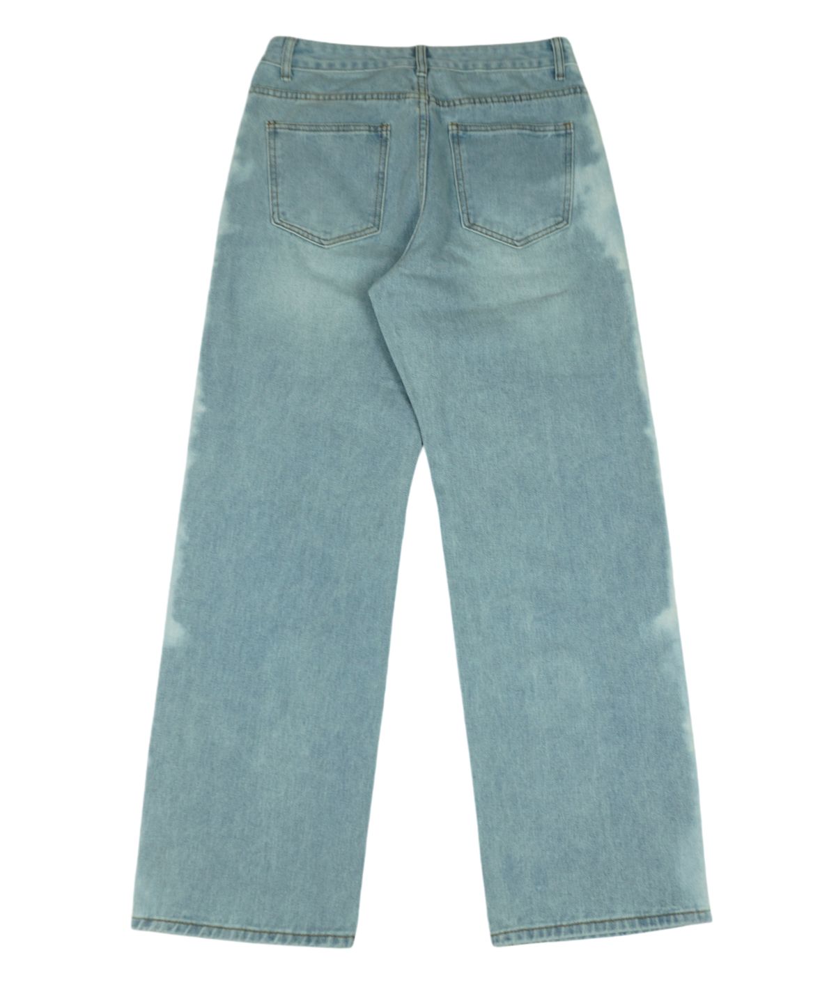 본슬리피(BORN SLIPPY) Addicted Side Line Denim Pants (Ice Blue)