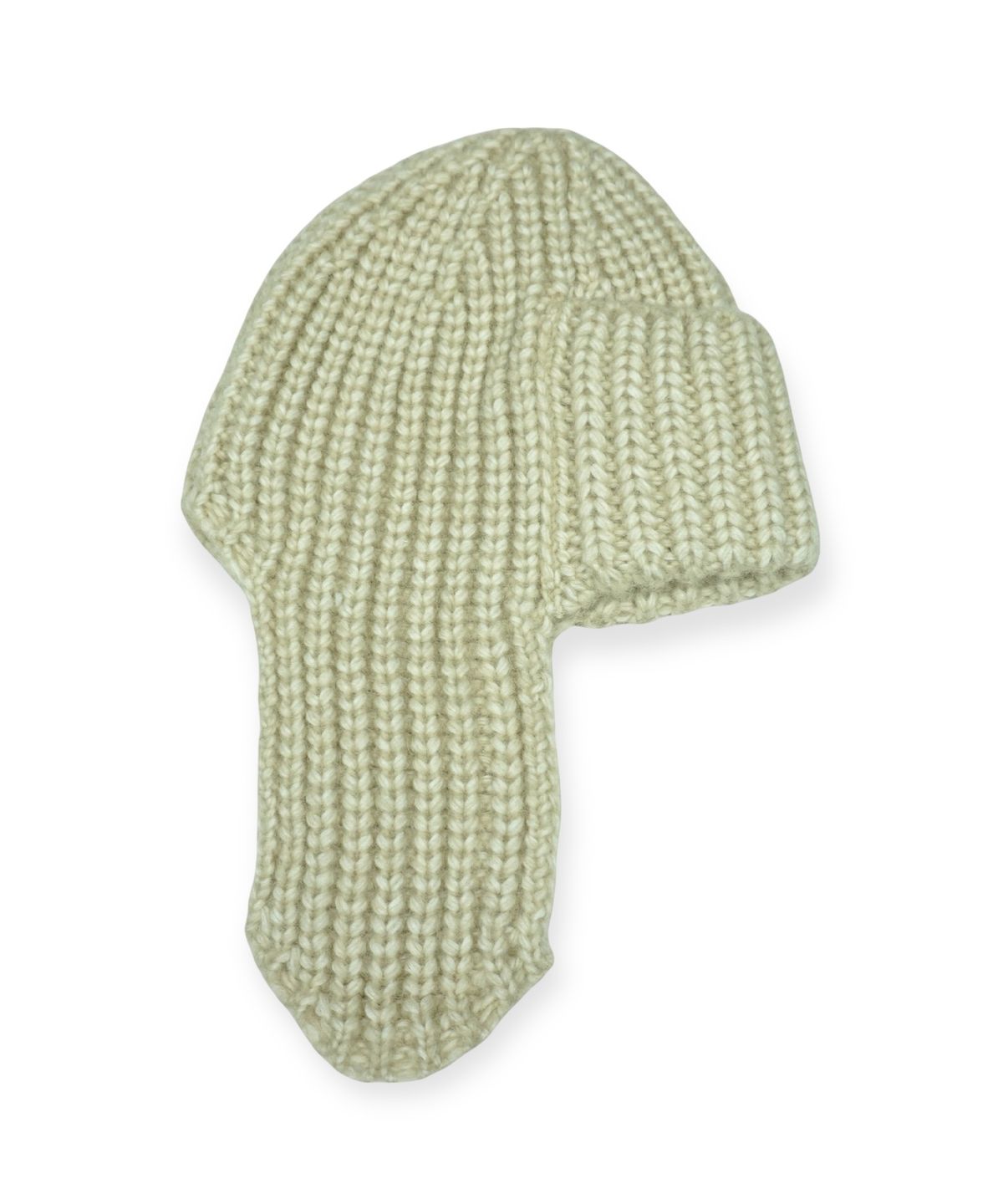 본슬리피(BORN SLIPPY) Soft Knit Trooper Hat (Beige)