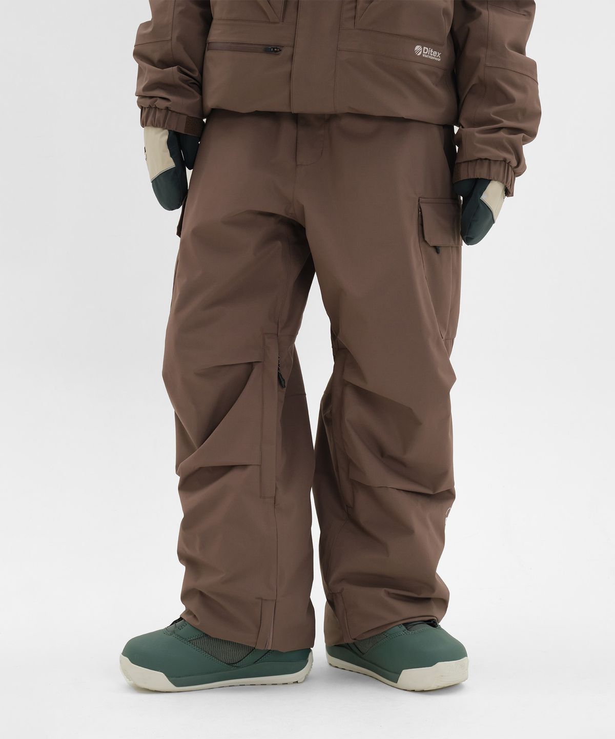 디미토(DIMITO) VARIANT OG PANTS DEEP BROWN