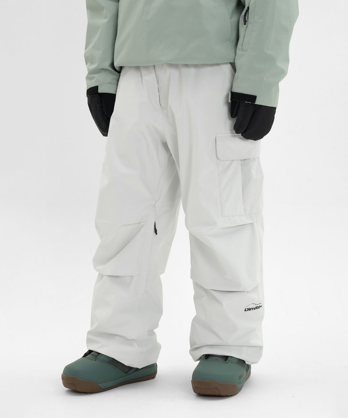디미토(DIMITO) VARIANT OG PANTS DEEP WHITE
