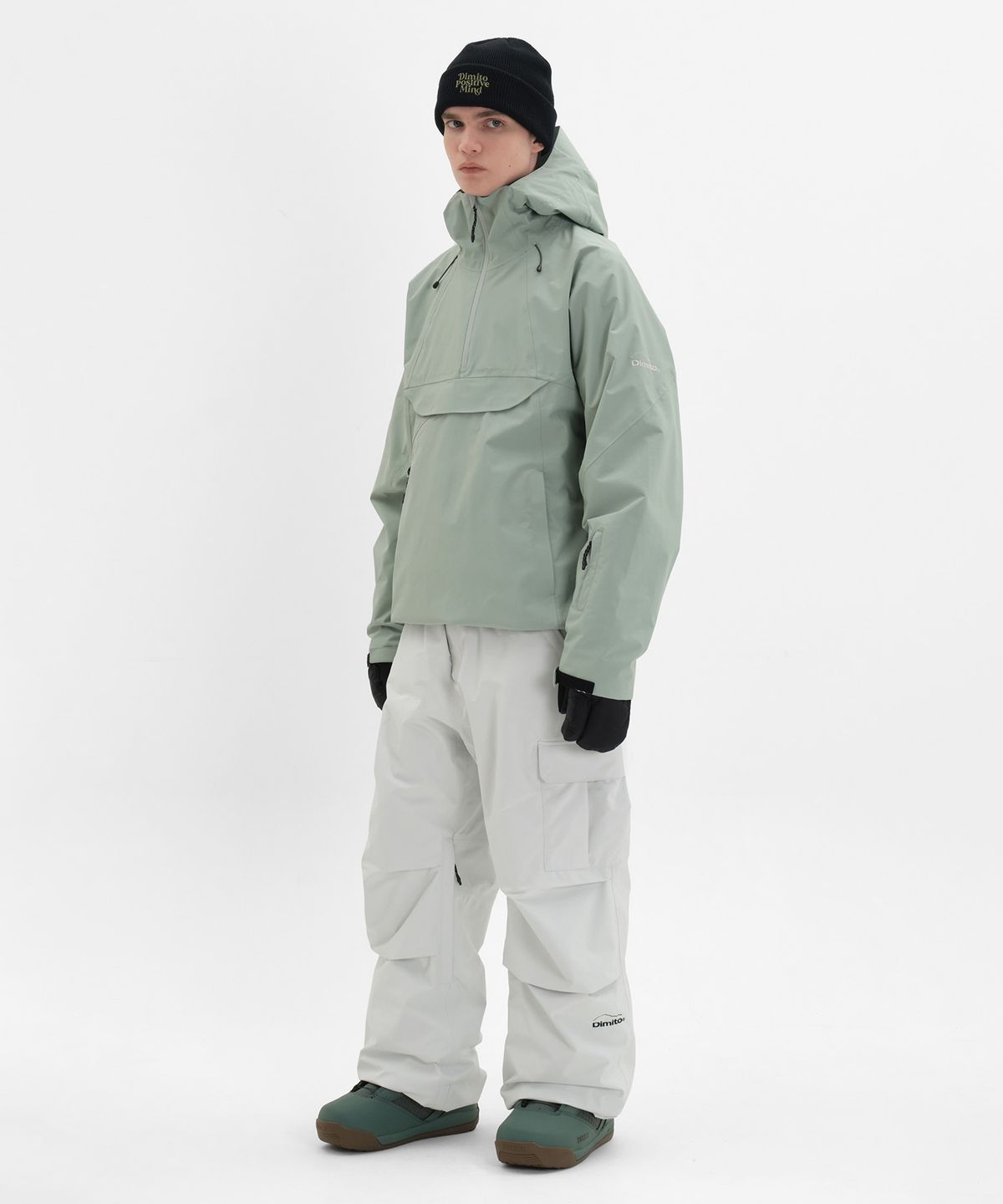 디미토(DIMITO) VARIANT OG PANTS DEEP WHITE