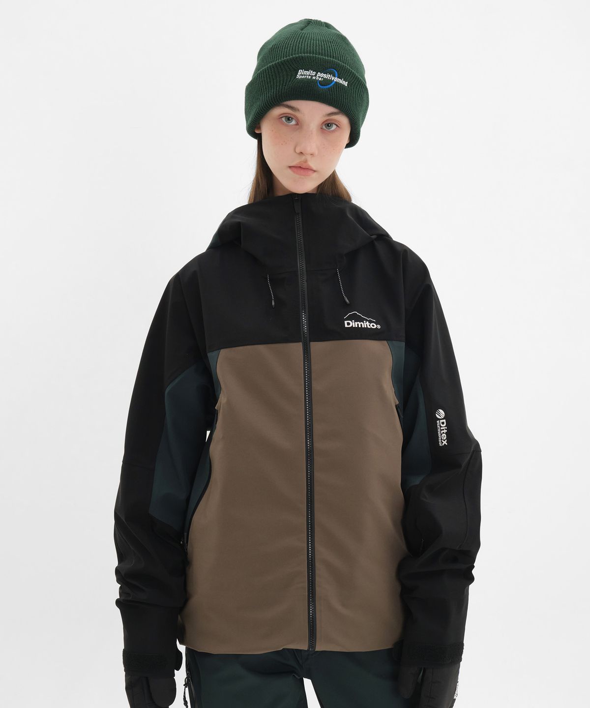 디미토(DIMITO) LEVEL OG 3L JACKET MUD