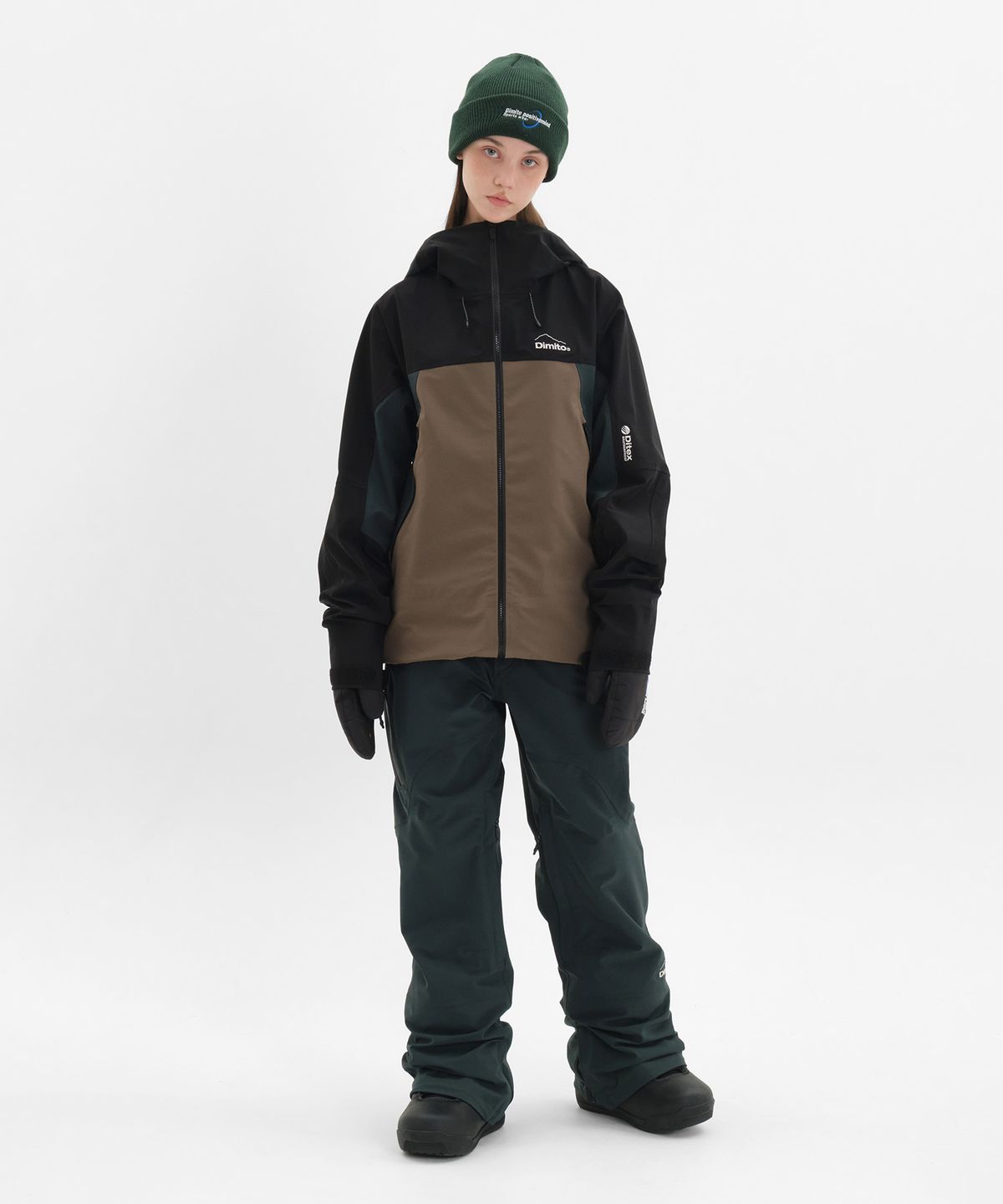 디미토(DIMITO) LEVEL OG 3L JACKET MUD
