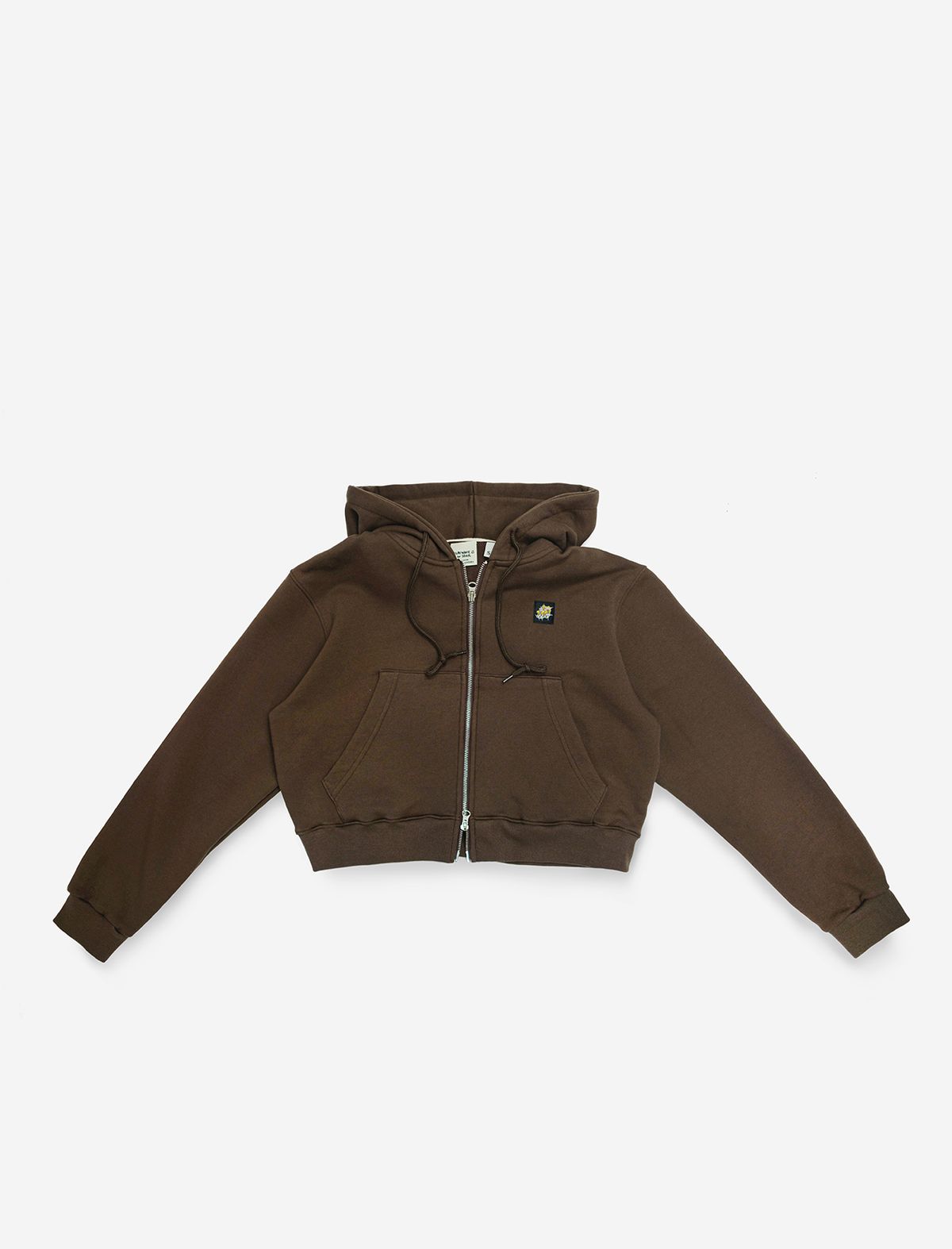 플랫웨이브 인 서울(FLATWAVE IN SEOUL) Onda Hooded Zip Up Brown
