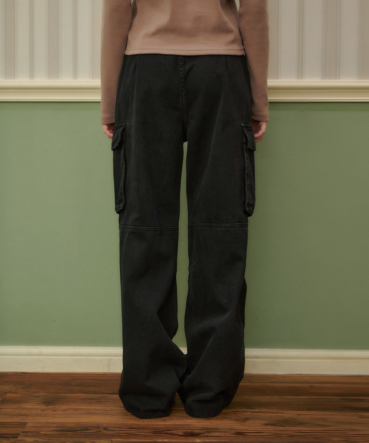 판도라핏(PANDORAFIT) [WIDE] Hyper Cargo Jeans