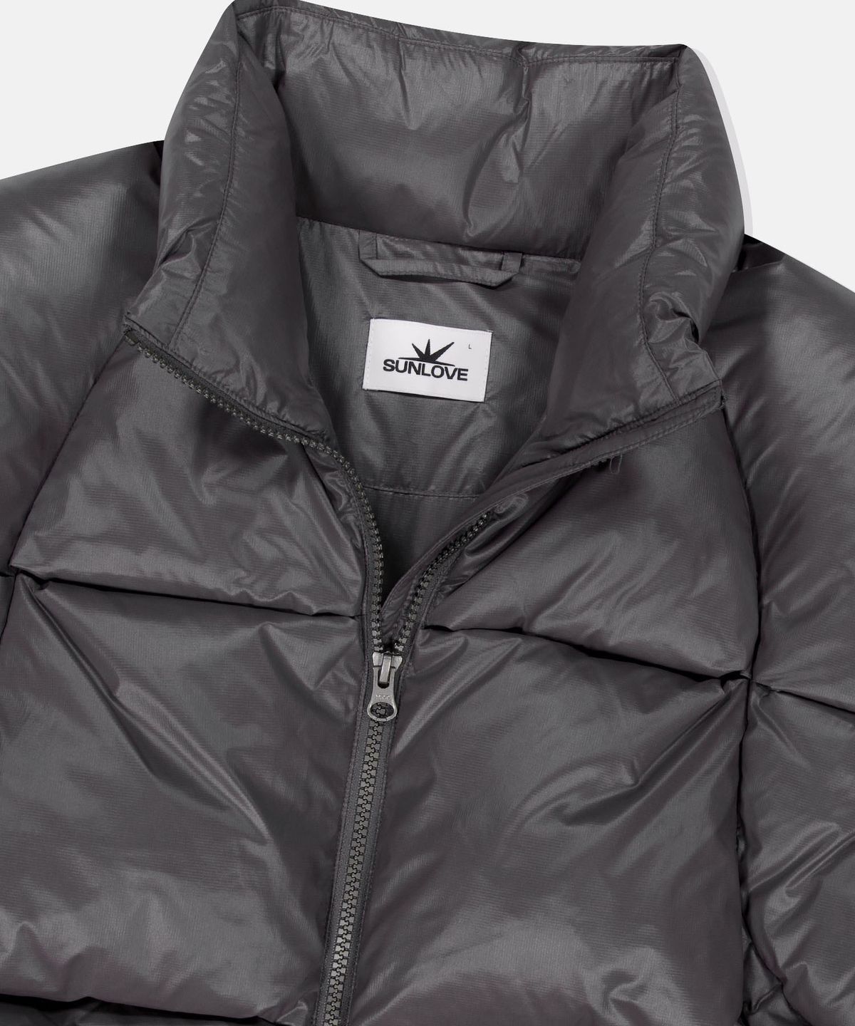 썬러브투어(SUNLOVETOUR) Toray Slice Down Jacket Grey