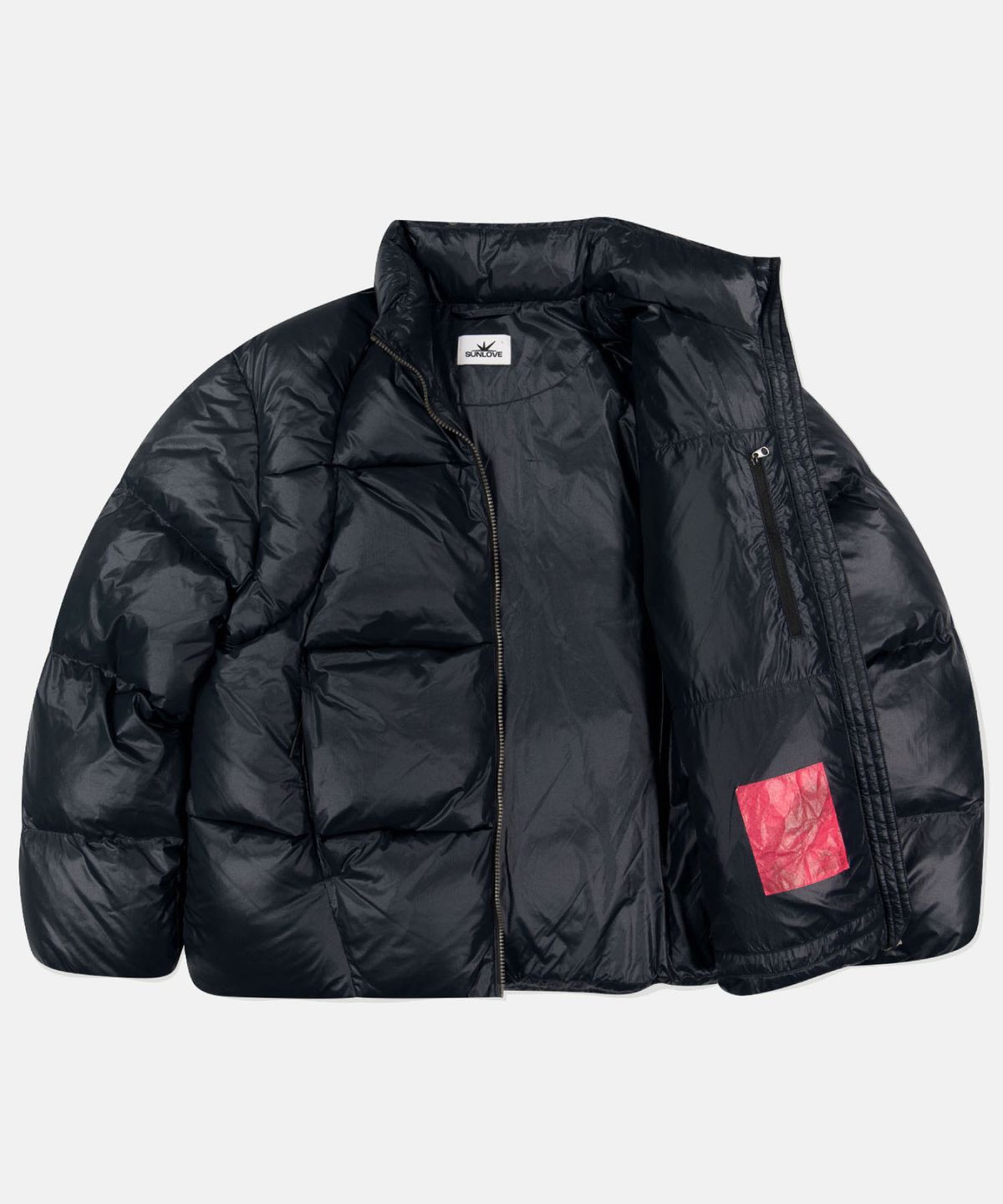 썬러브투어(SUNLOVETOUR) Toray Slice Down Jacket Black