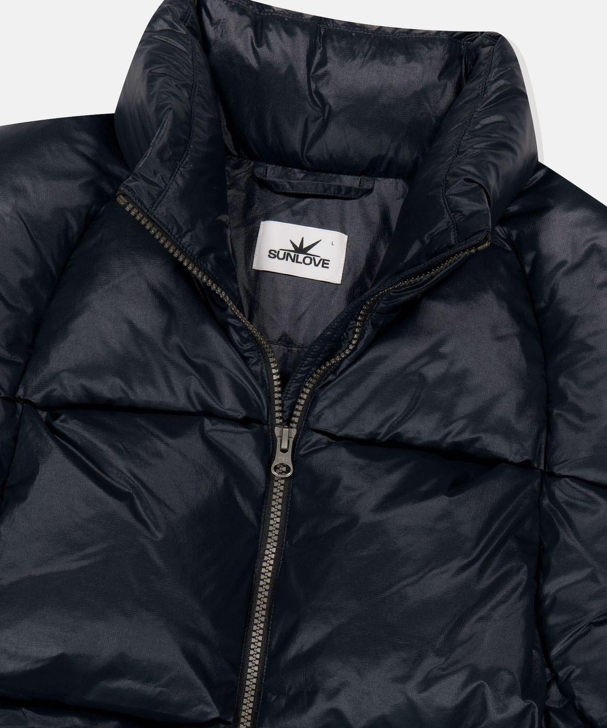 썬러브투어(SUNLOVETOUR) Toray Slice Down Jacket Black