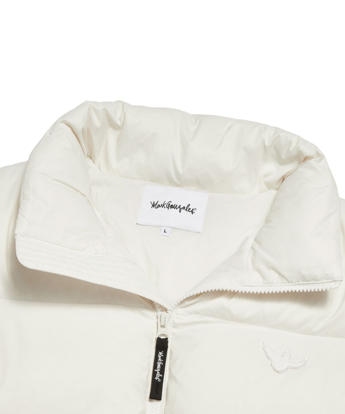 마크곤잘레스(MARK GONZALES) ANGEL SHORT PUFFER DOWN JACKET - IVORY