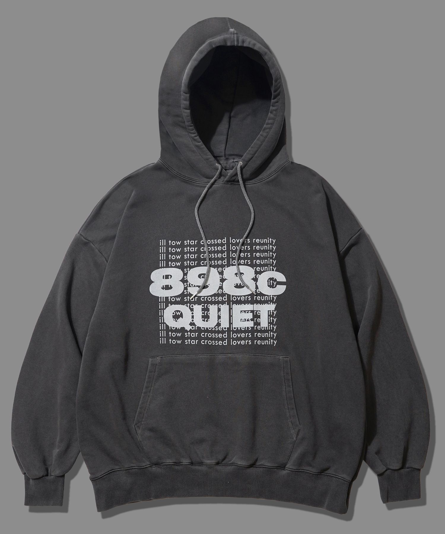 【KOOLOSET】Pigment Reverse Taping Hoodie 24825-KUIUPatchHoodie-CH-