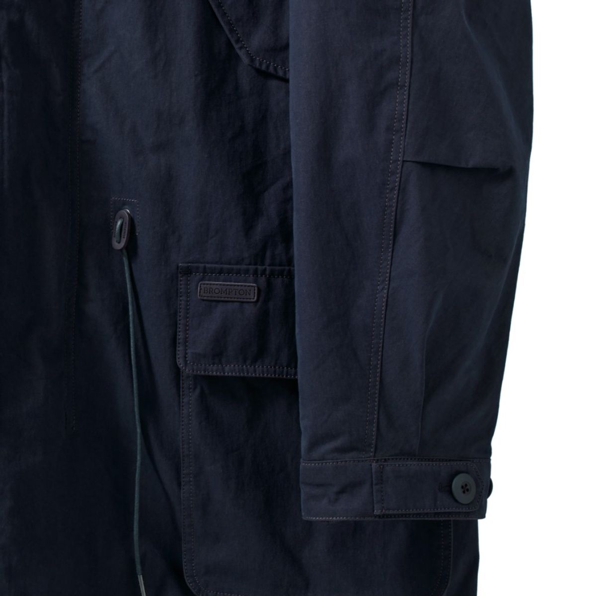 브롬톤 런던(BROMPTON LONDON) GREENFORD DETACHABLE LINER LONG FIELD JACKET - D/NAVY (P244MCT510)