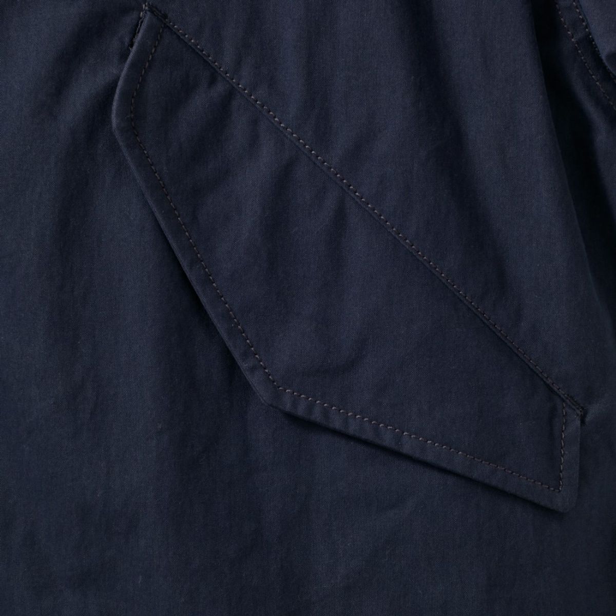 브롬톤 런던(BROMPTON LONDON) GREENFORD DETACHABLE LINER LONG FIELD JACKET - D/NAVY (P244MCT510)