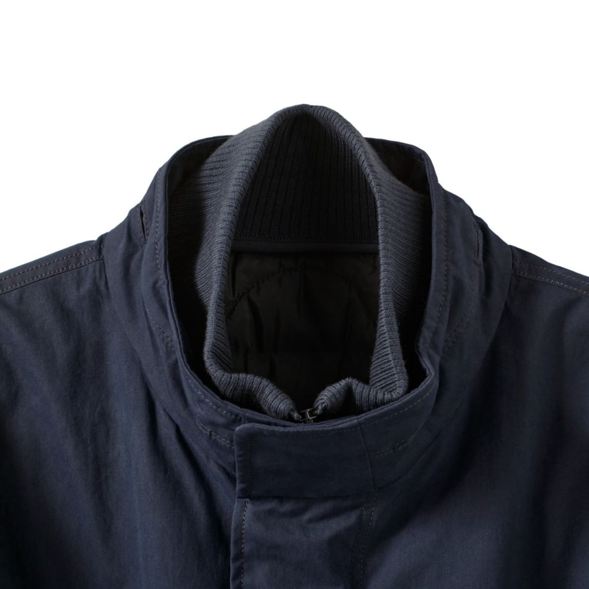브롬톤 런던(BROMPTON LONDON) GREENFORD DETACHABLE LINER LONG FIELD JACKET - D/NAVY (P244MCT510)