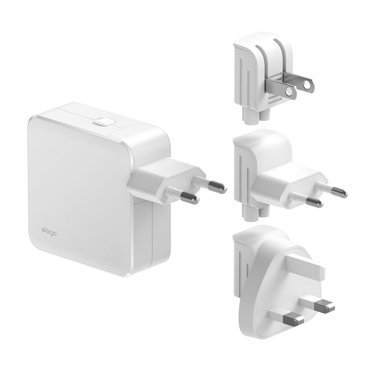 엘라고(ELAGO) 65W PD PPS USB-C타입 유니버셜 고속 충전 듀얼 어댑터