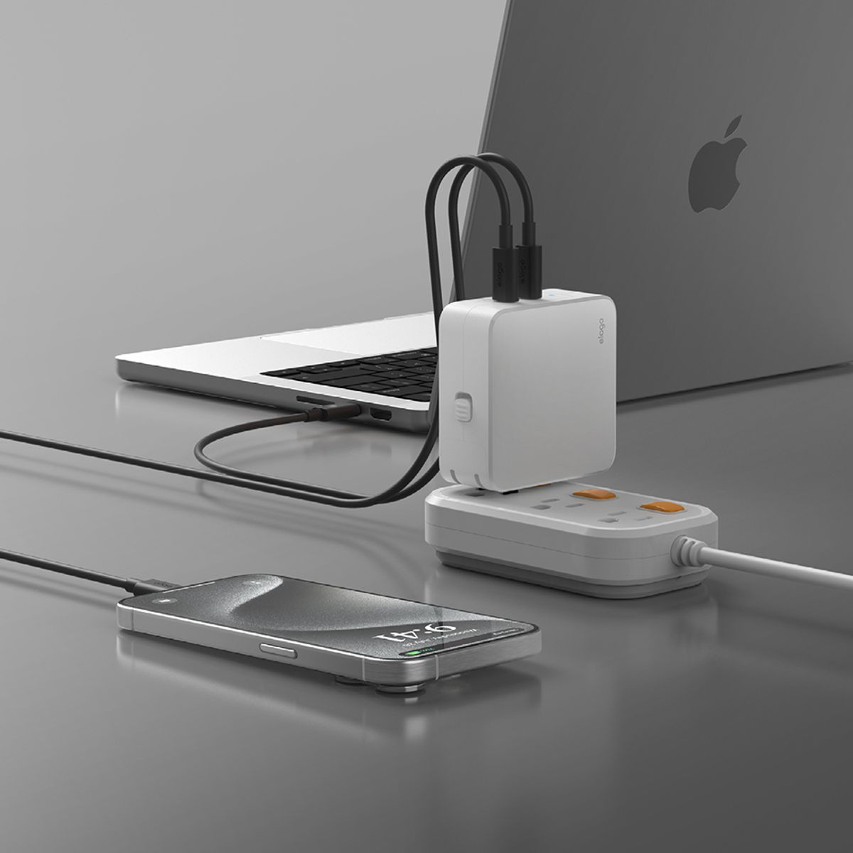 엘라고(ELAGO) 65W PD PPS USB-C타입 유니버셜 고속 충전 듀얼 어댑터