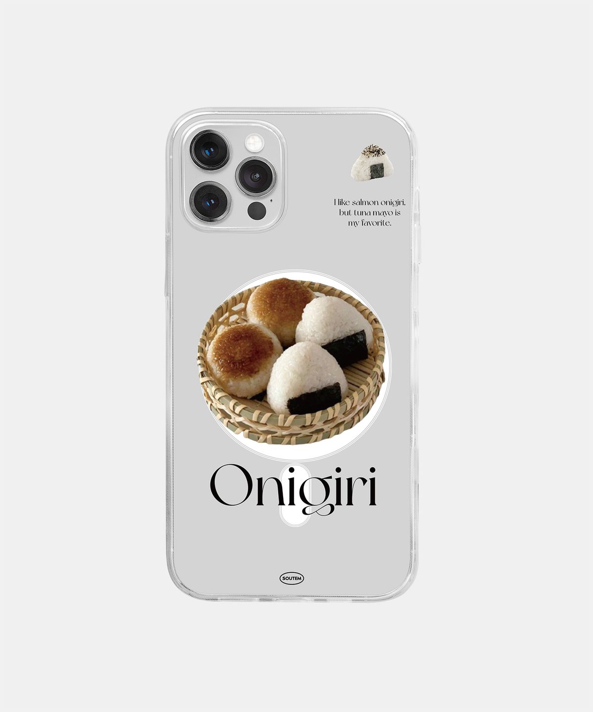 소유템(SOUTEM) [Magsafe] Snack Time Phone Case_Clear