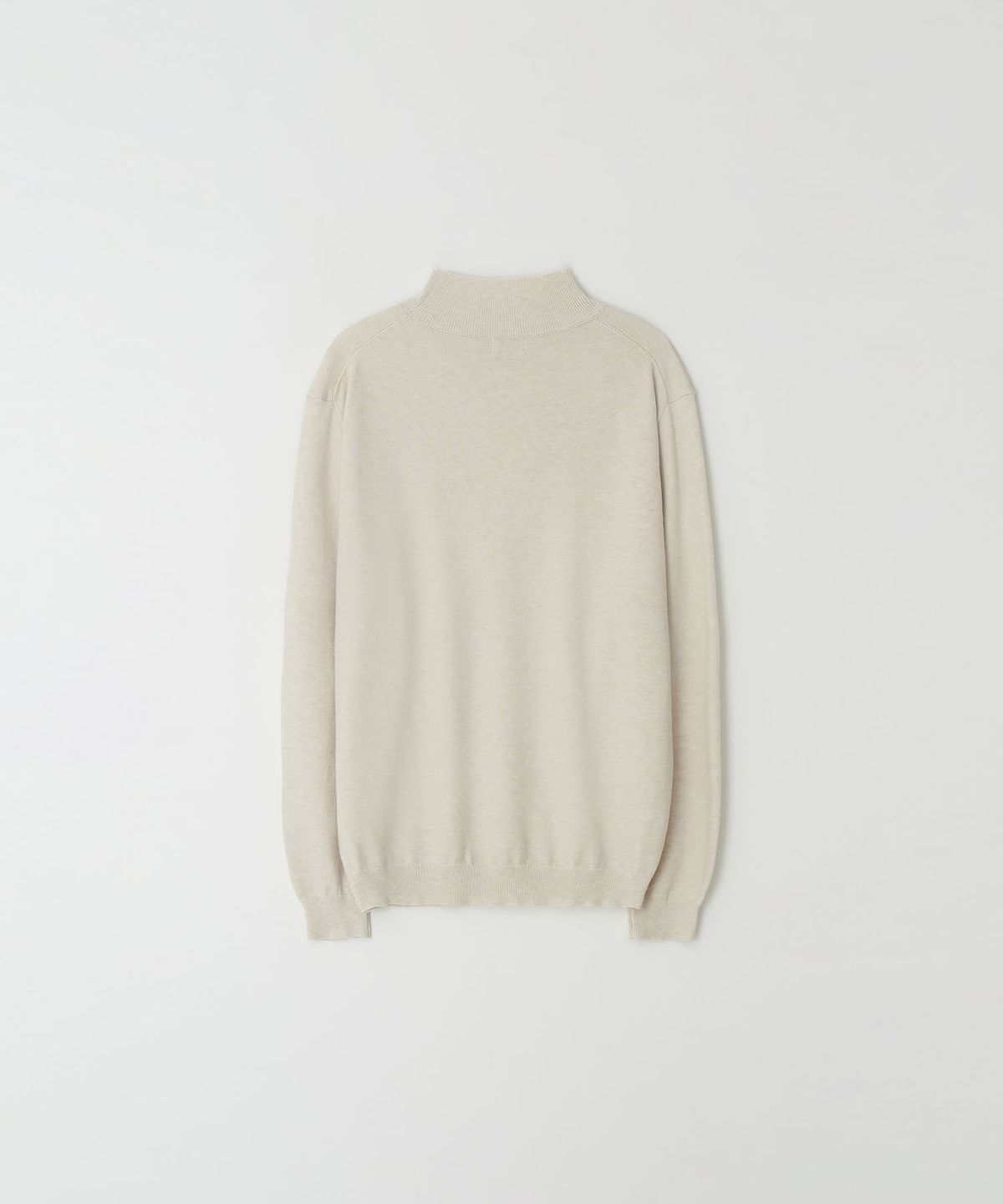이지오(EZIO) Standard Fit Basic Half-Turtleneck_Beige
