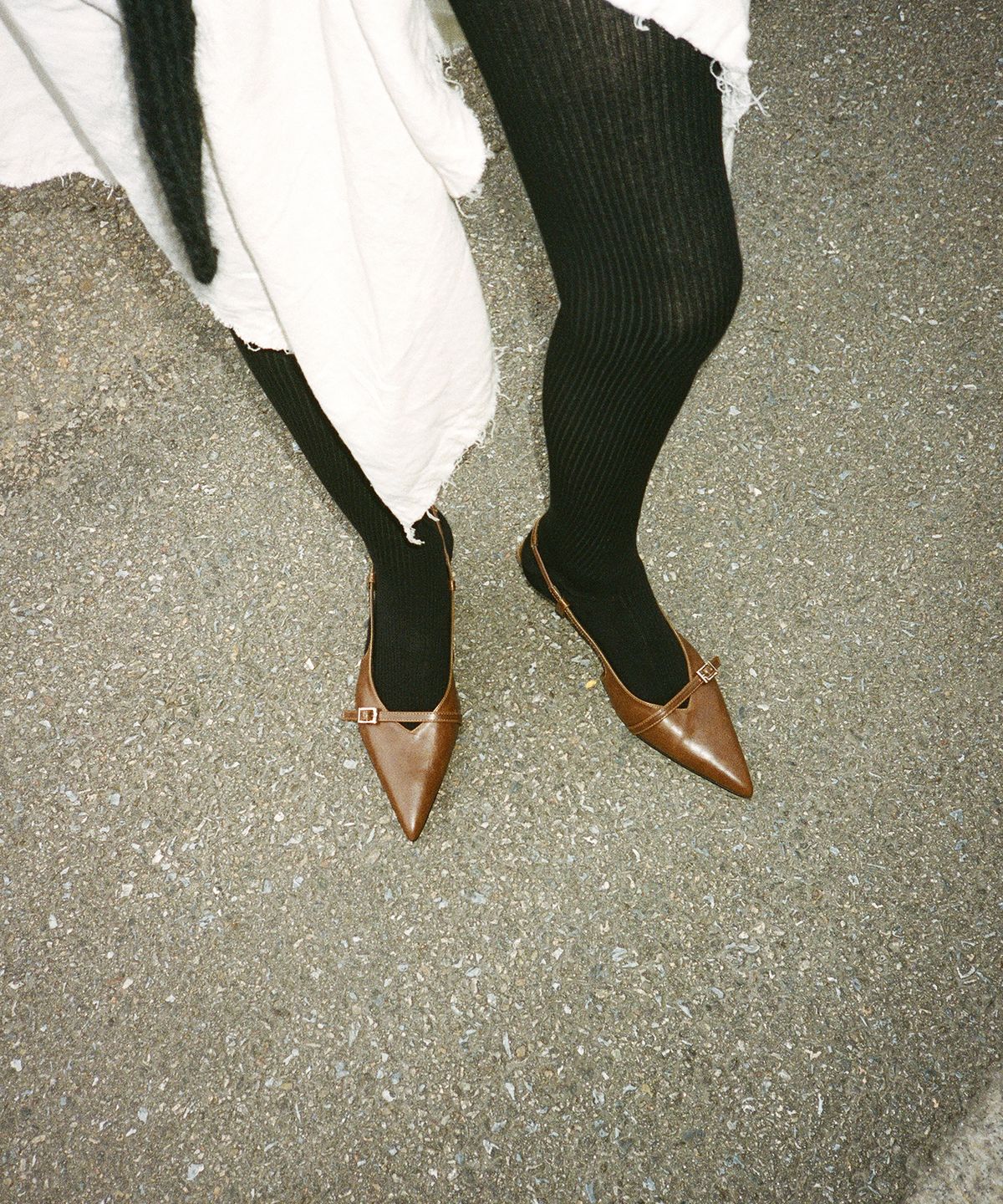 기호(KHIHO) RIBBED STOCKINGS / 2 COLORS