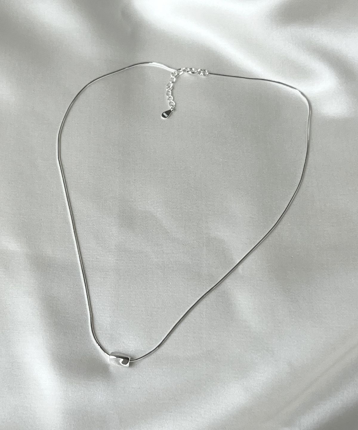 바라두(BARADU) [BARADU 925] Tri-solid pendant necklace