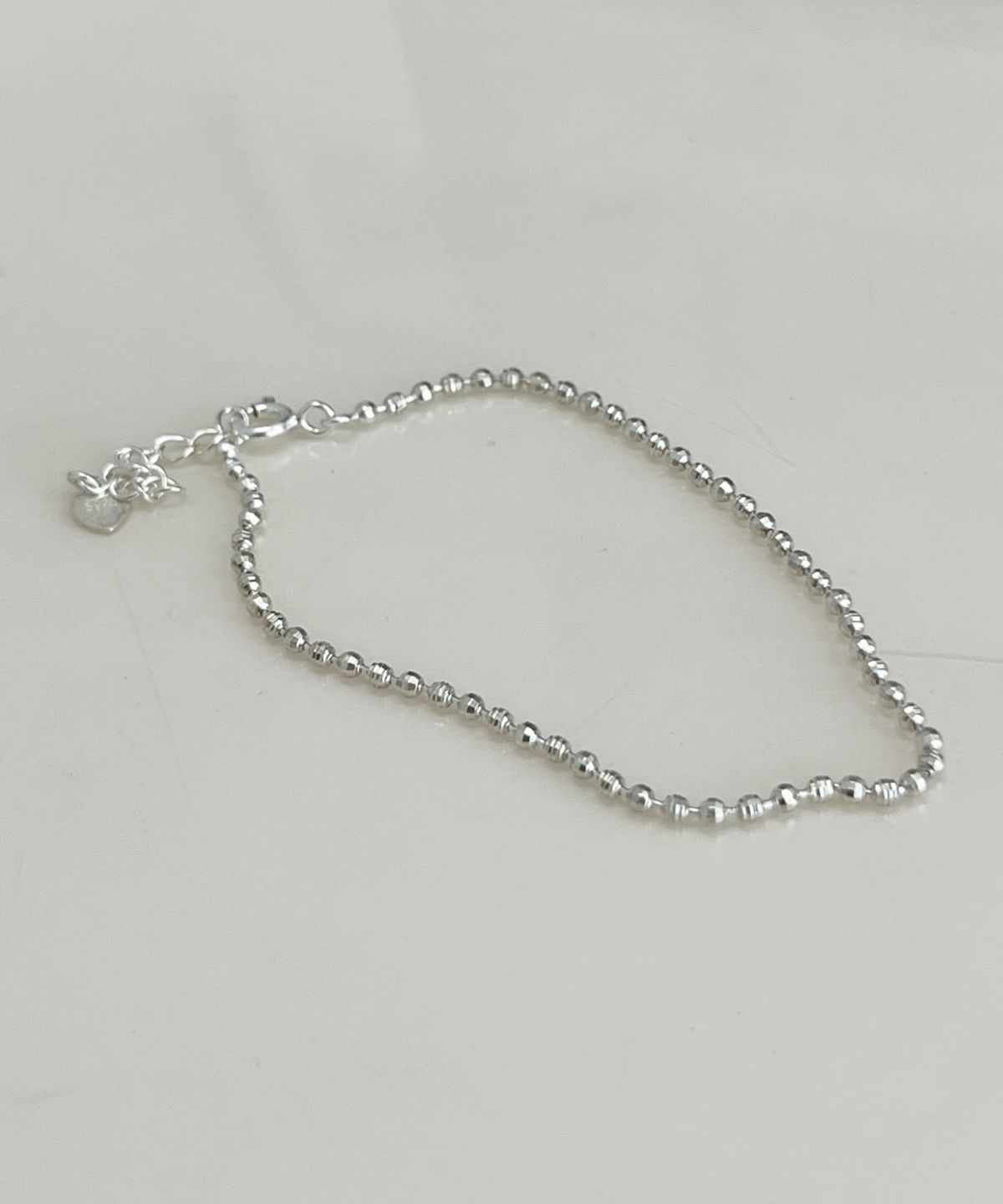 바라두(BARADU) [BARADU 925] Mini cutting ball chain bracelet