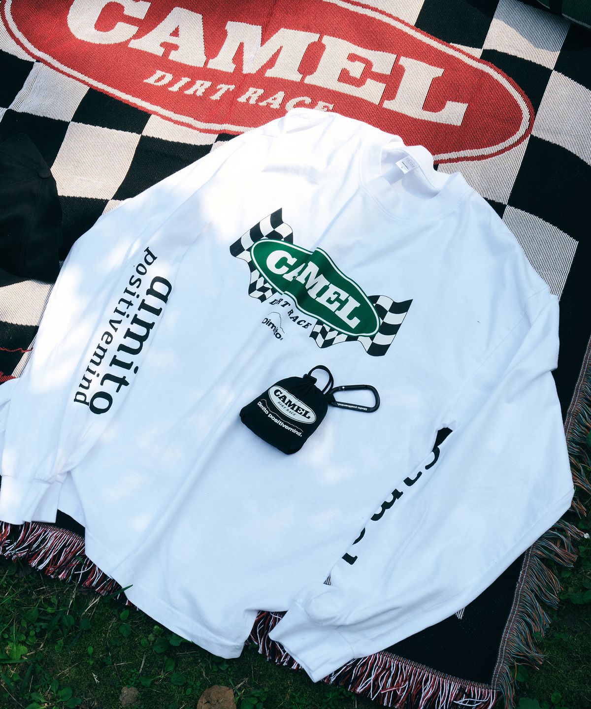 디미토(DIMITO) CAMEL RACE LSV GD 6.5OZ TEE WHITE - 사이즈 & 후기 | 무신사