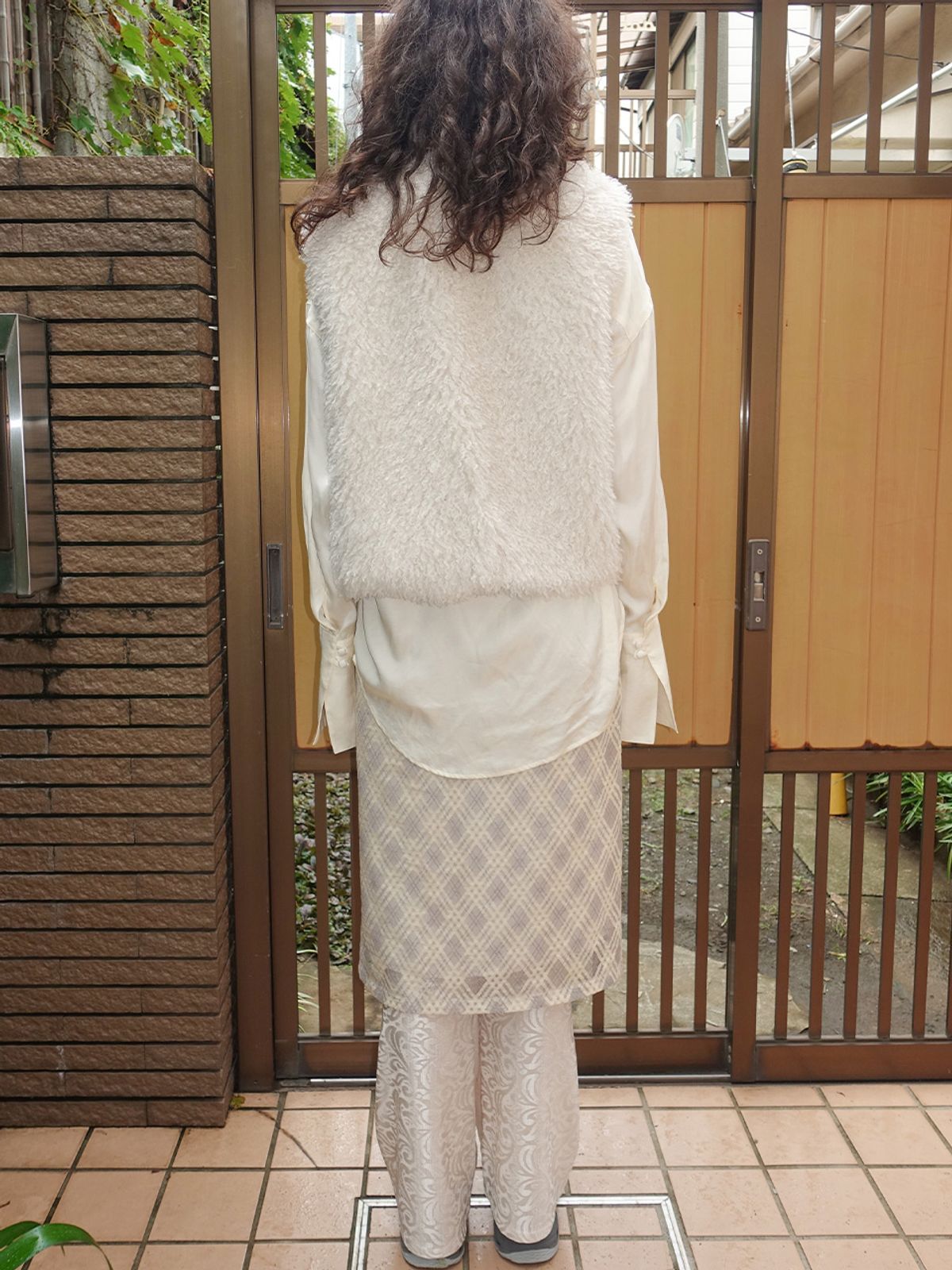 누아누(NUUANU) Maca Skirt_Cream