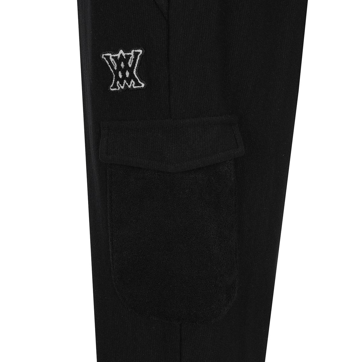 어뉴골프(ANEW GOLF) W FLEECE MIX SET UP JOGGER L/PT_BK