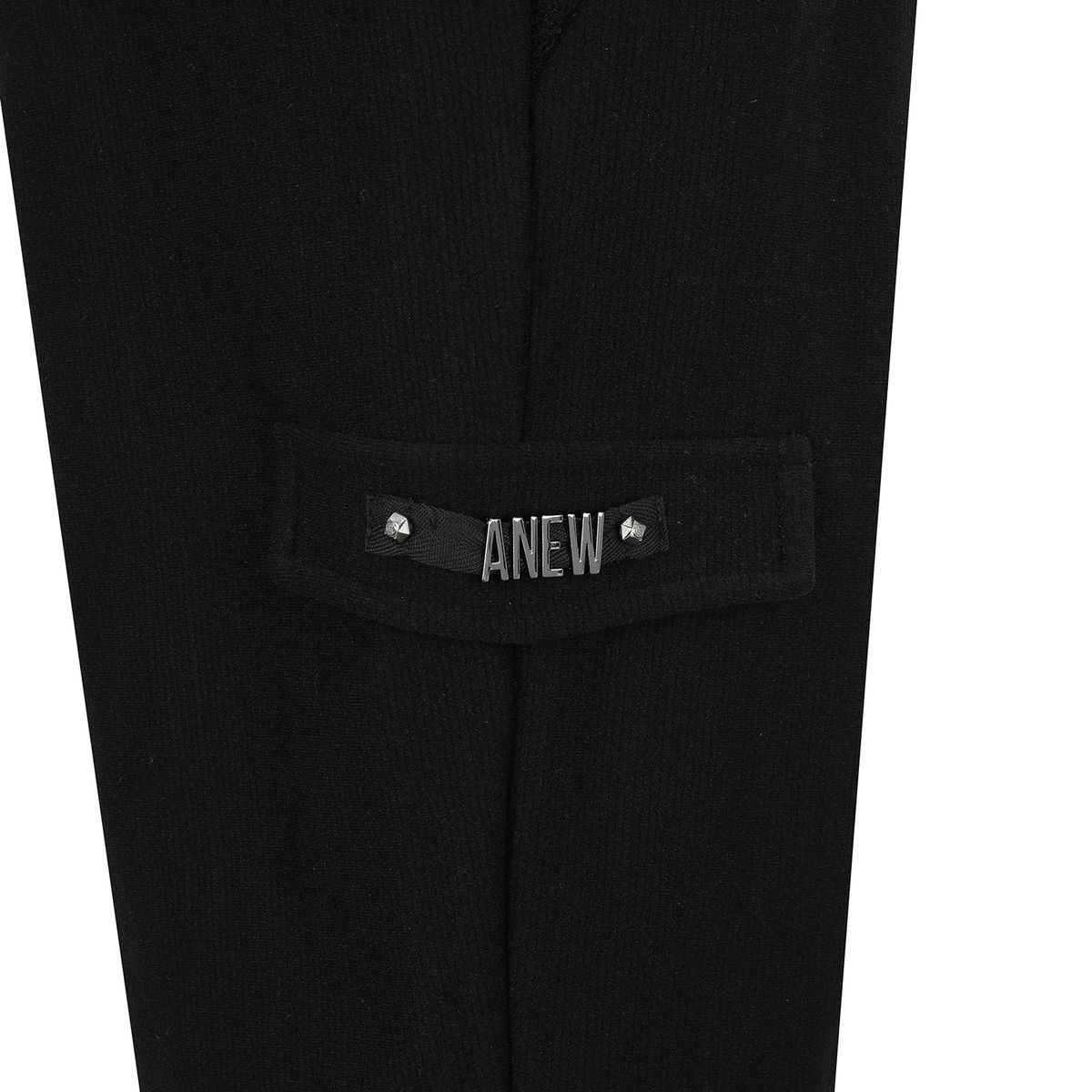 어뉴골프(ANEW GOLF) W FLEECE MIX SET UP JOGGER L/PT_BK
