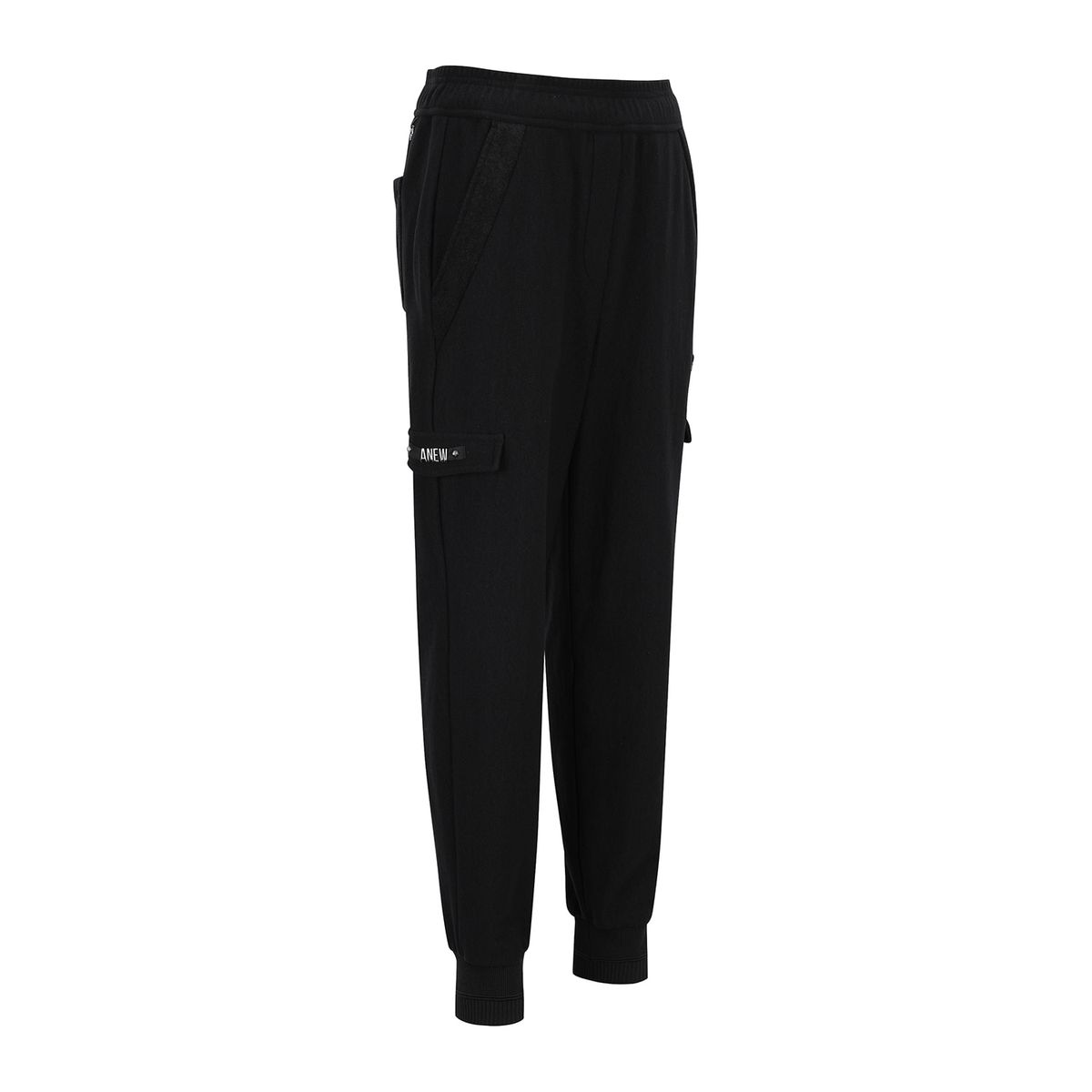 어뉴골프(ANEW GOLF) W FLEECE MIX SET UP JOGGER L/PT_BK