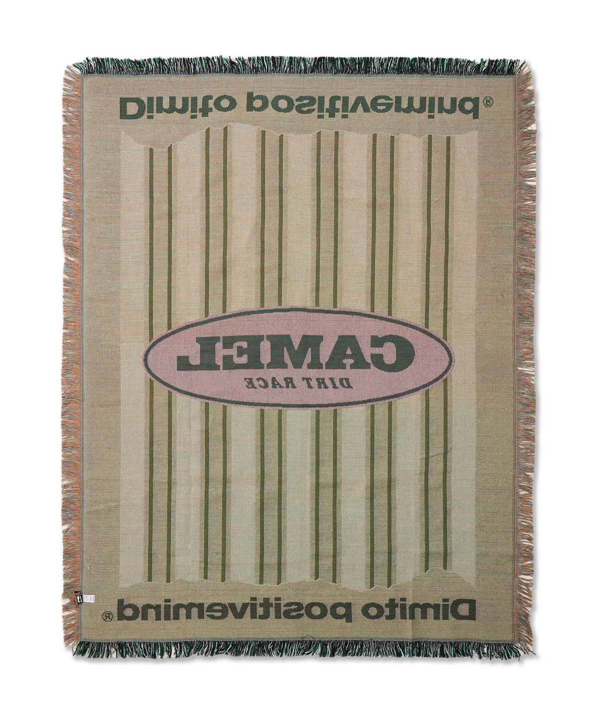 디미토(DIMITO) CAMEL RACE BLANKET STRIPE GREY