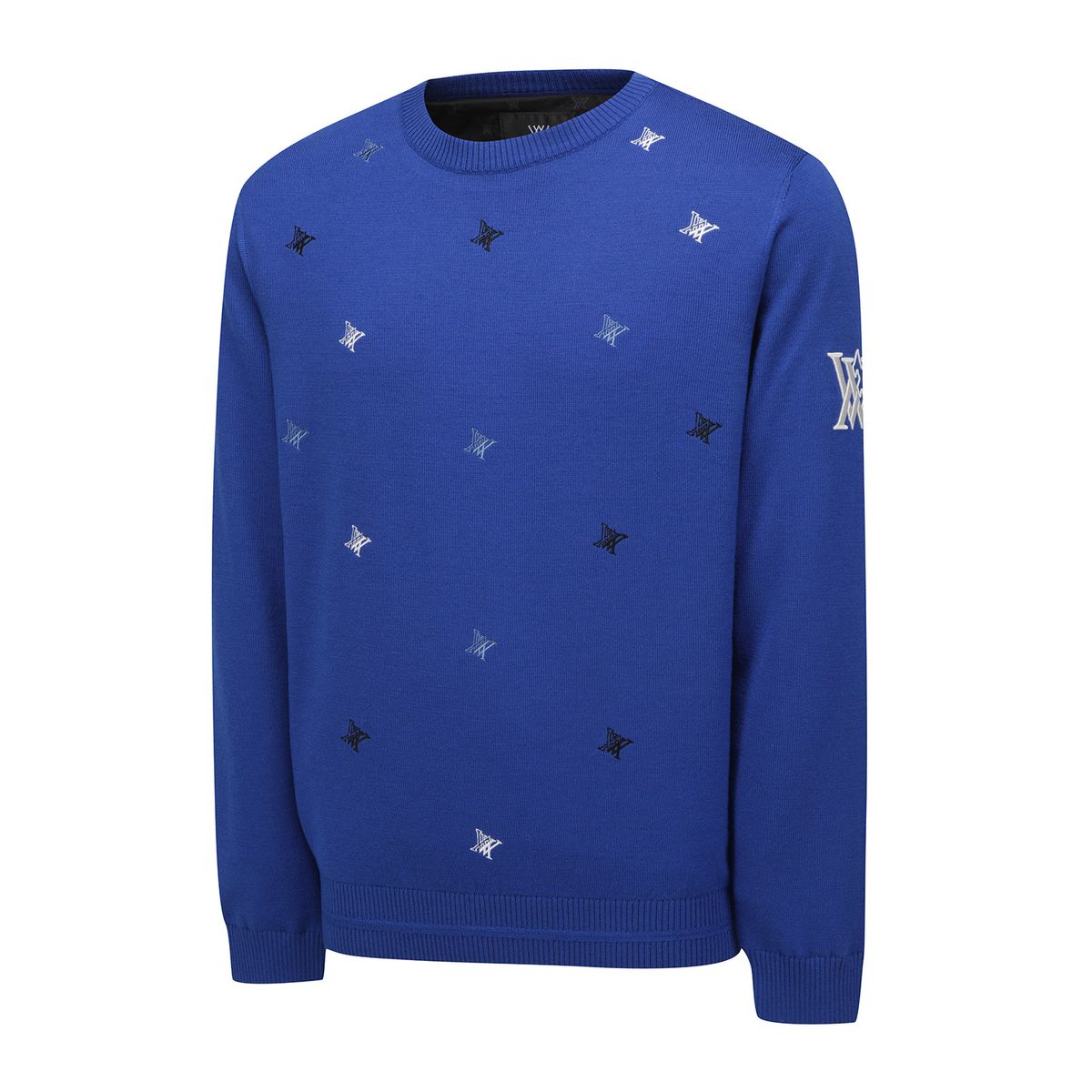 어뉴골프(ANEW GOLF) M LOGO PATTERN WIND BLOCK PULLOVER_RB