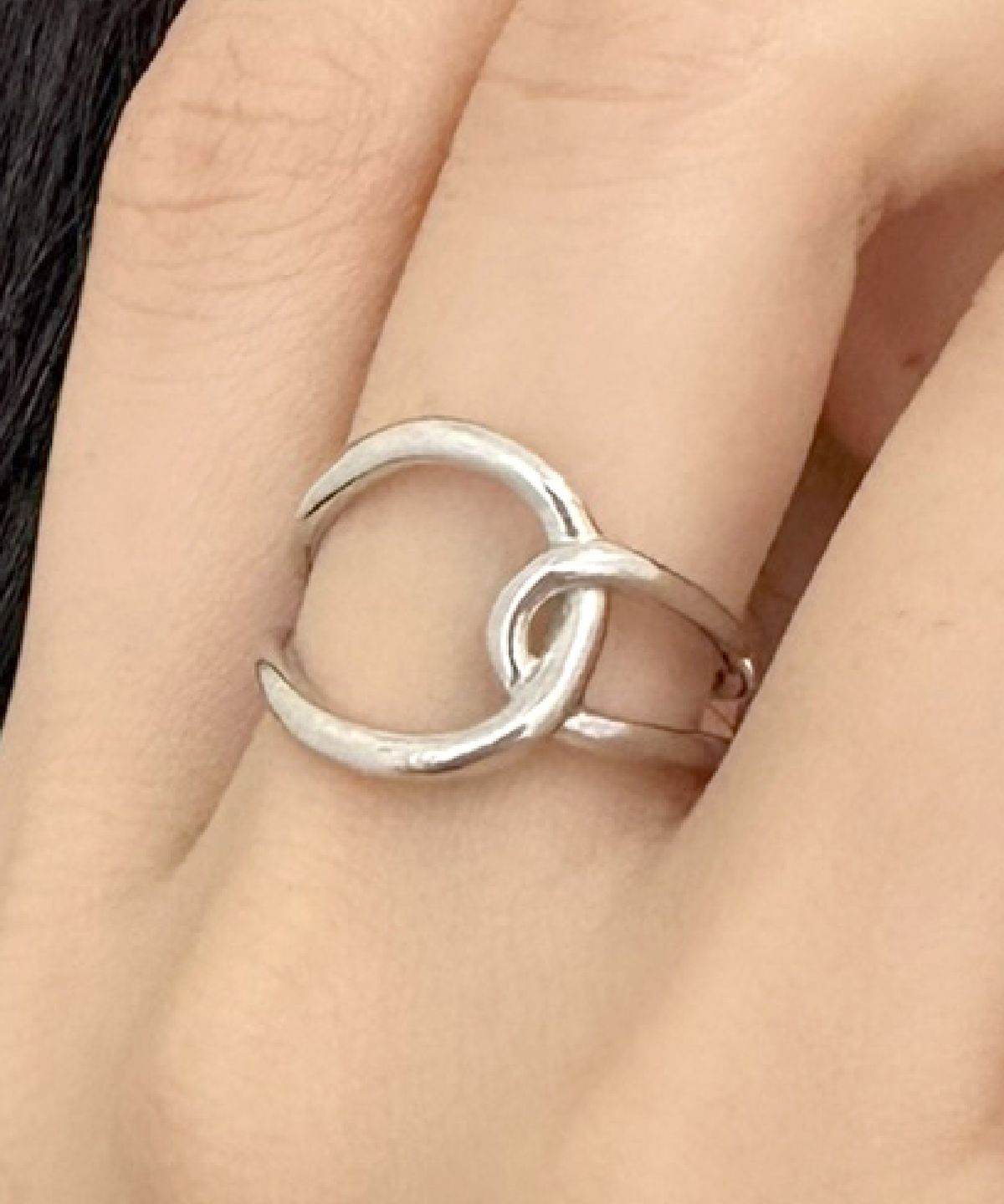바라두(BARADU) [BARADU 925] Twist line open ring