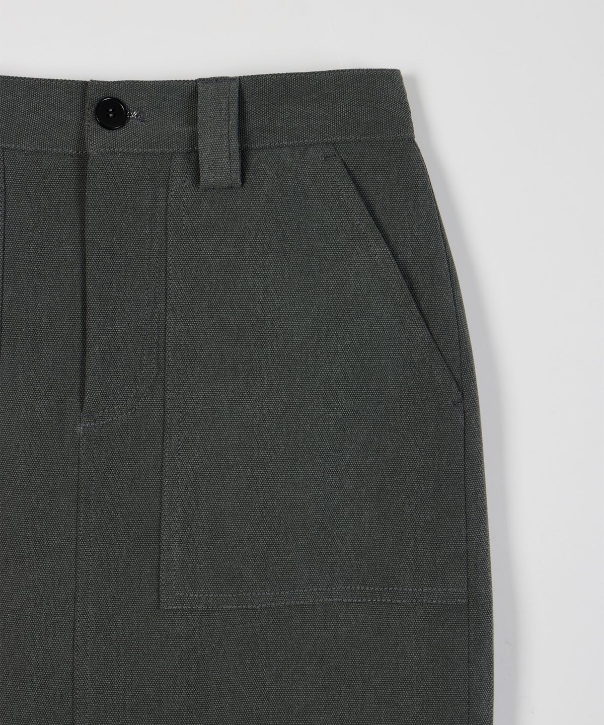 필더스(FIELDERS) WOMAN PIGMENT VINTAGE SKIRT DEEP KHAKI