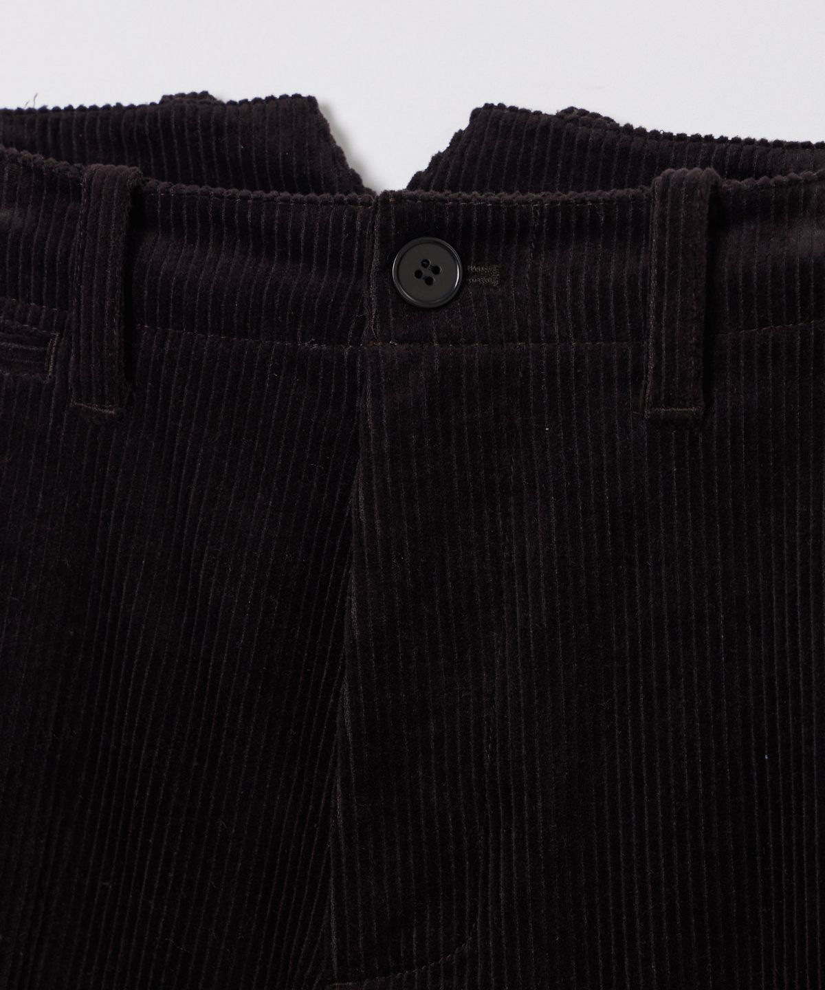 필더스(FIELDERS) WOMAN CLASSIC CORDUROY PANTS DEEP BROWN