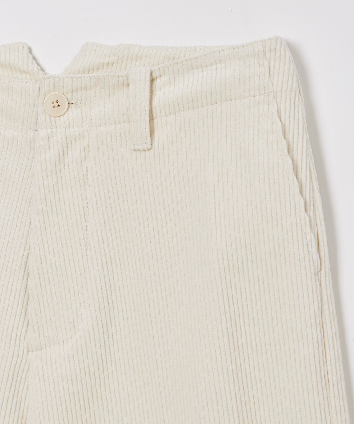 필더스(FIELDERS) WOMAN CLASSIC CORDUROY PANTS IVORY
