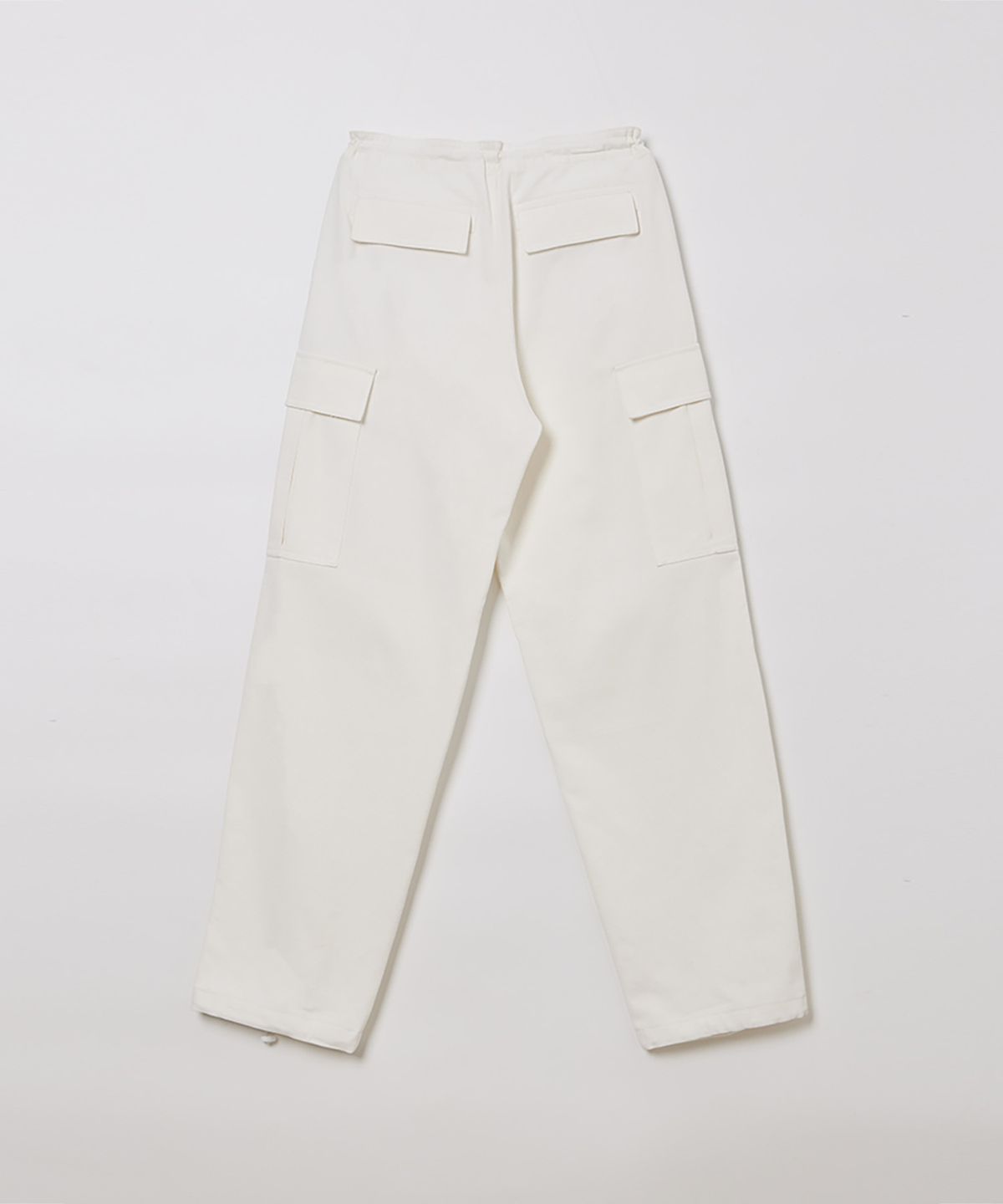 필더스(FIELDERS) PARACHUTE COTTON PANTS WHITE