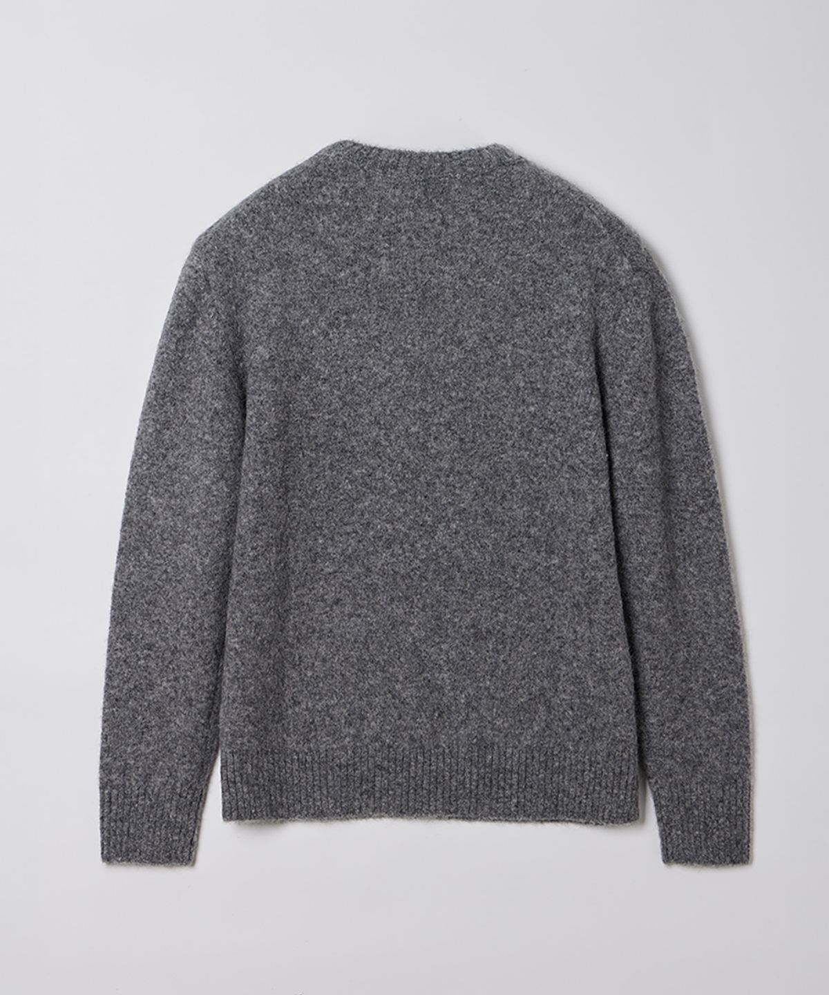 필더스(FIELDERS) ALPACA SHAGGY KNIT GRAY