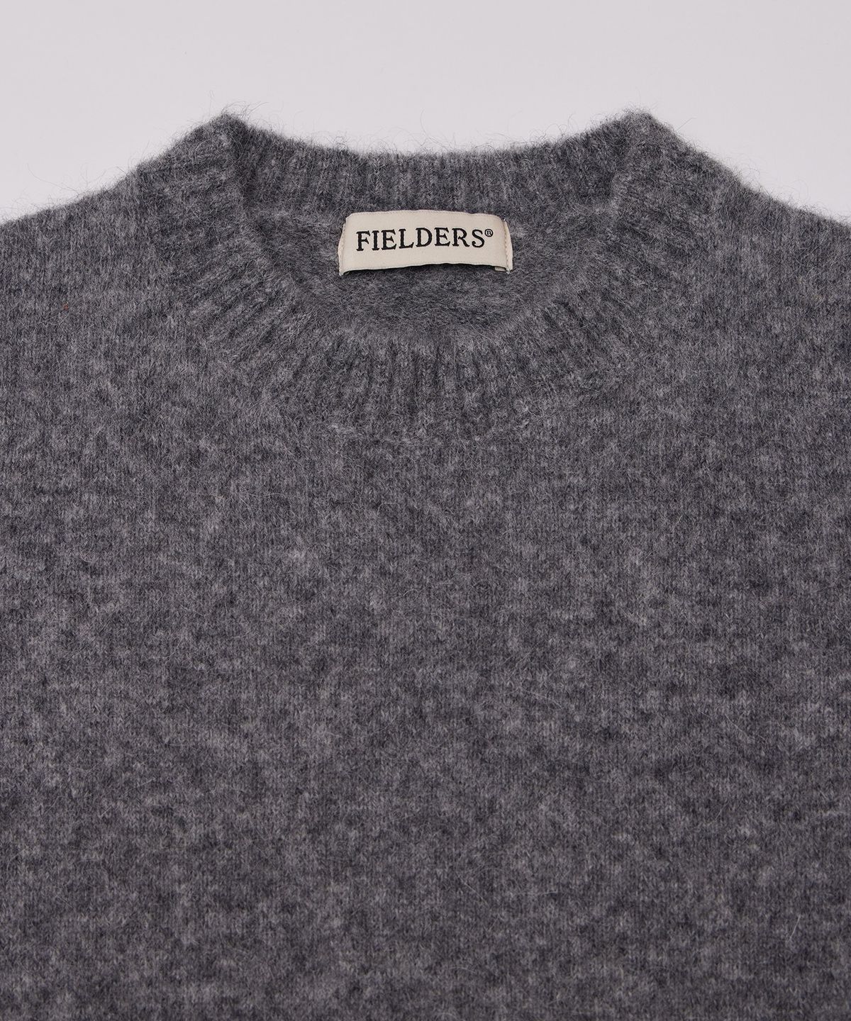 필더스(FIELDERS) ALPACA SHAGGY KNIT GRAY