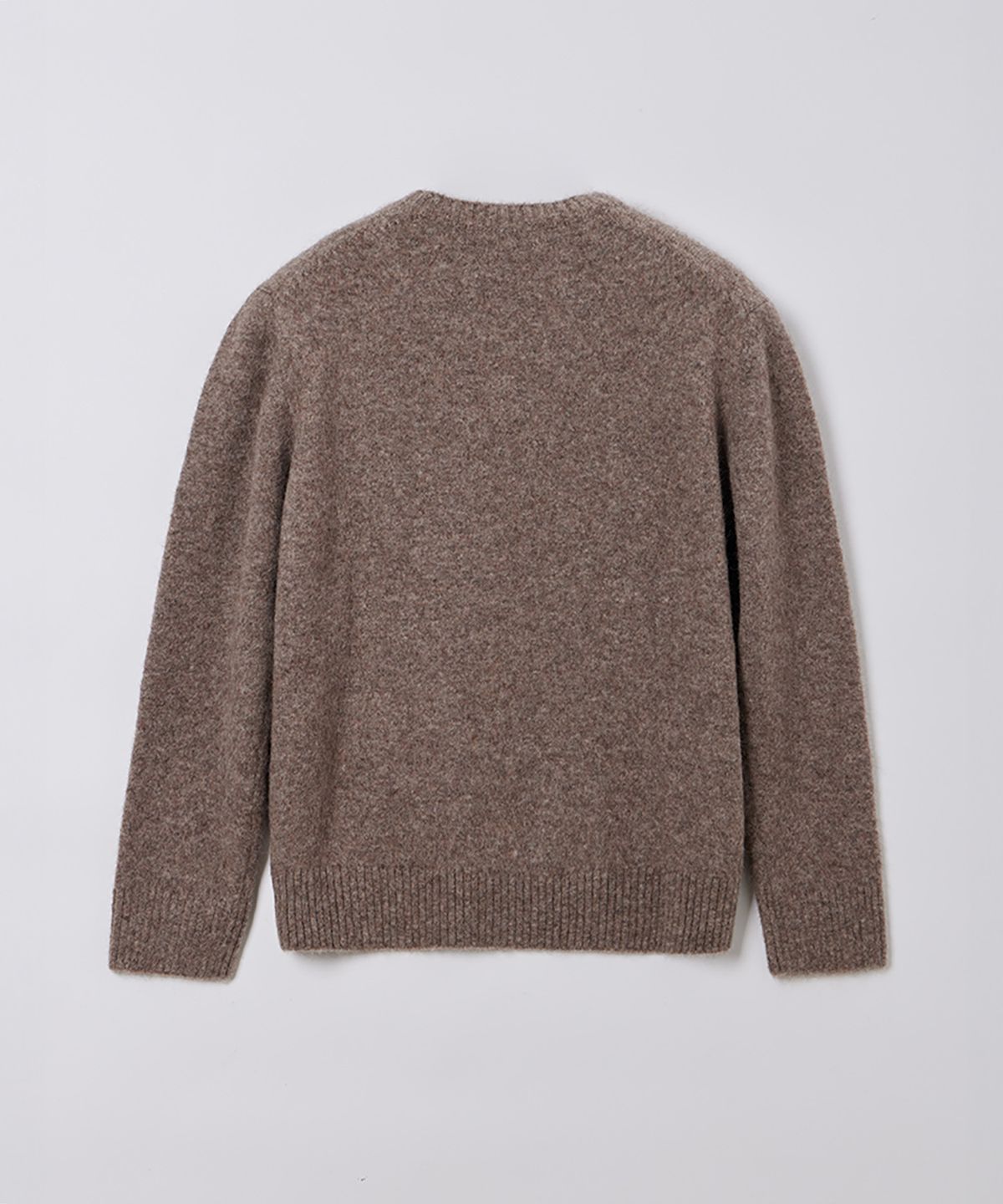 필더스(FIELDERS) ALPACA SHAGGY KNIT MOCHA