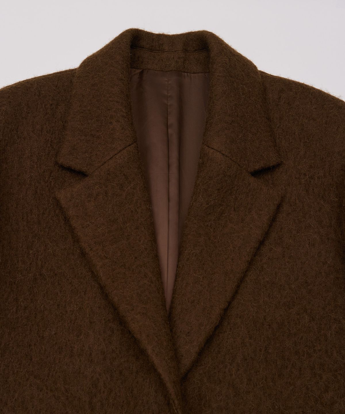필더스(FIELDERS) WOMAN OVER FIT SINGLE LONG COAT CAMEL BROWN