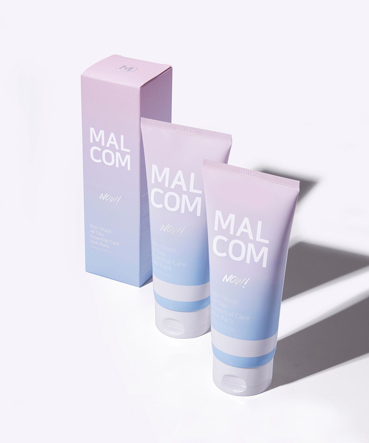 말콤(MALCOM) 논워시 올데이 에센셜케어 나우 헤어팩 200ml