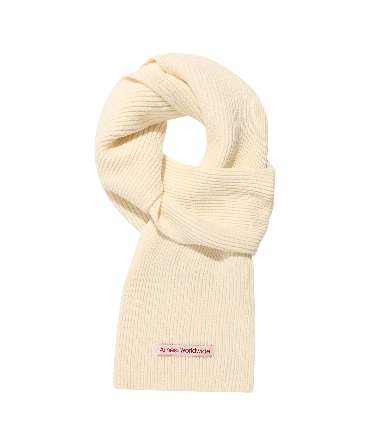아메스 월드와이드(AMES-WORLDWIDE) KNIT GLOVES & MUFFLER SET IVORY