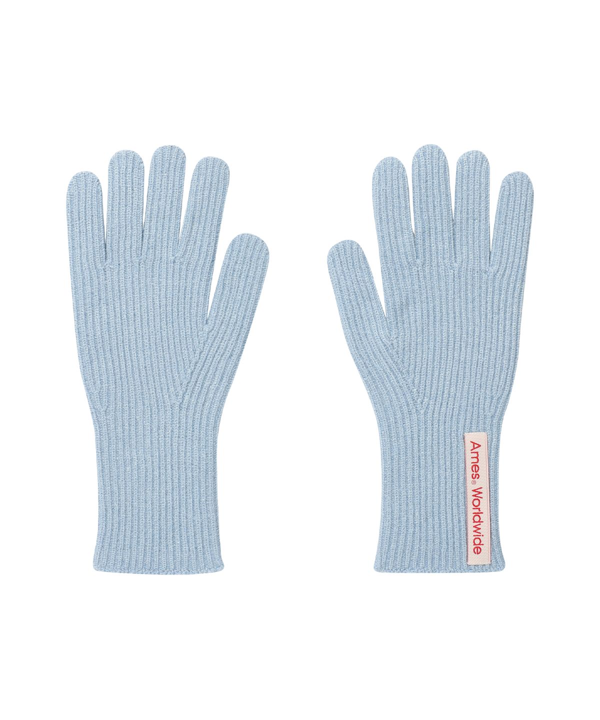 아메스 월드와이드(AMES-WORLDWIDE) KNIT GLOVES & MUFFLER SET SKY BLUE