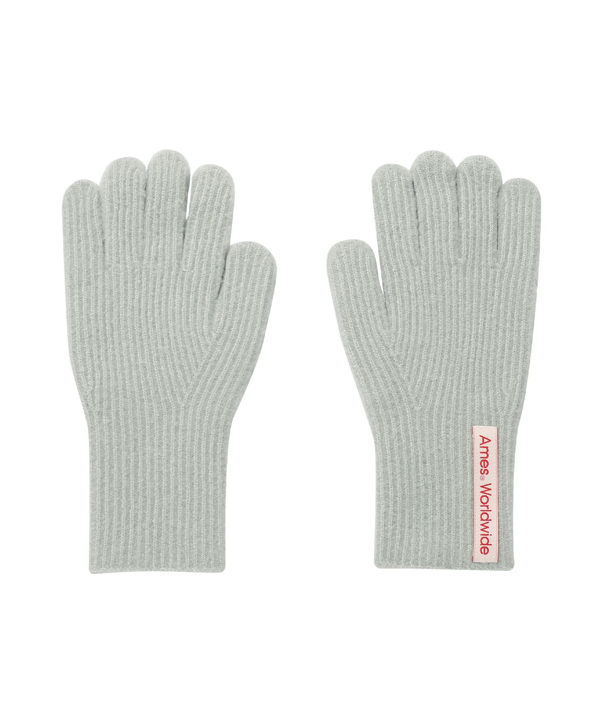아메스 월드와이드(AMES-WORLDWIDE) HAIRY KNIT GLOVES & MUFFLER SET MINT