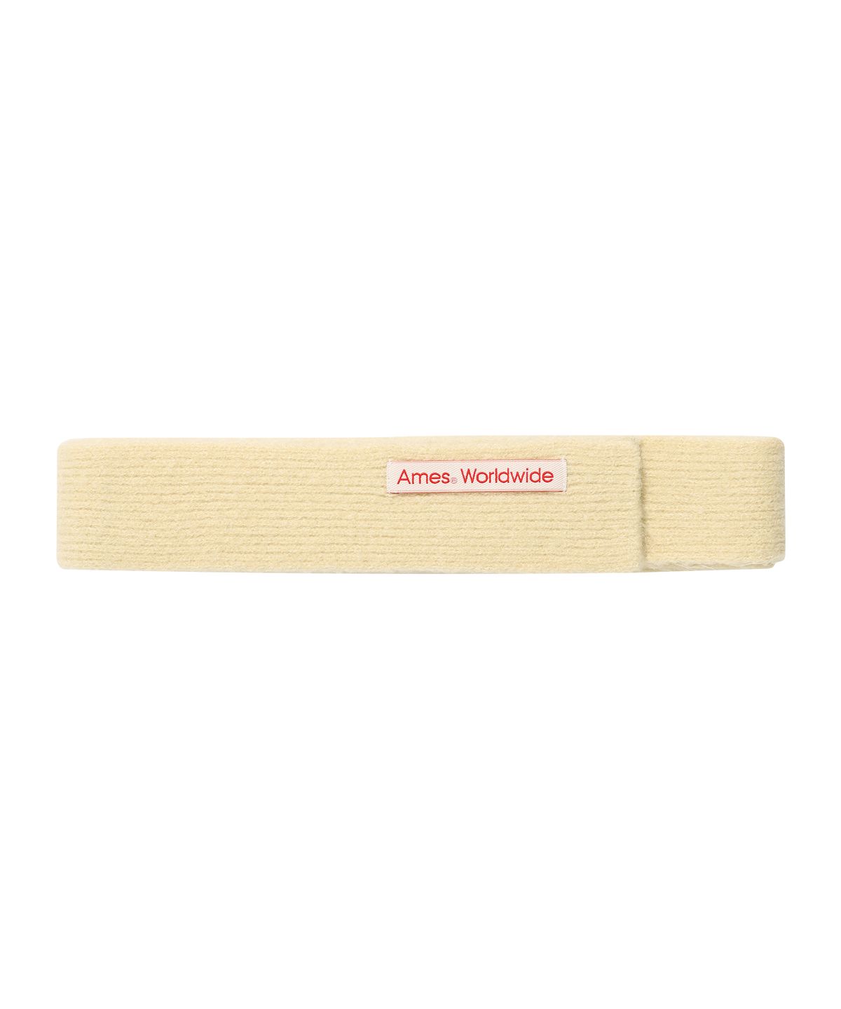 아메스 월드와이드(AMES-WORLDWIDE) HAIRY KNIT GLOVES & MUFFLER SET IVORY