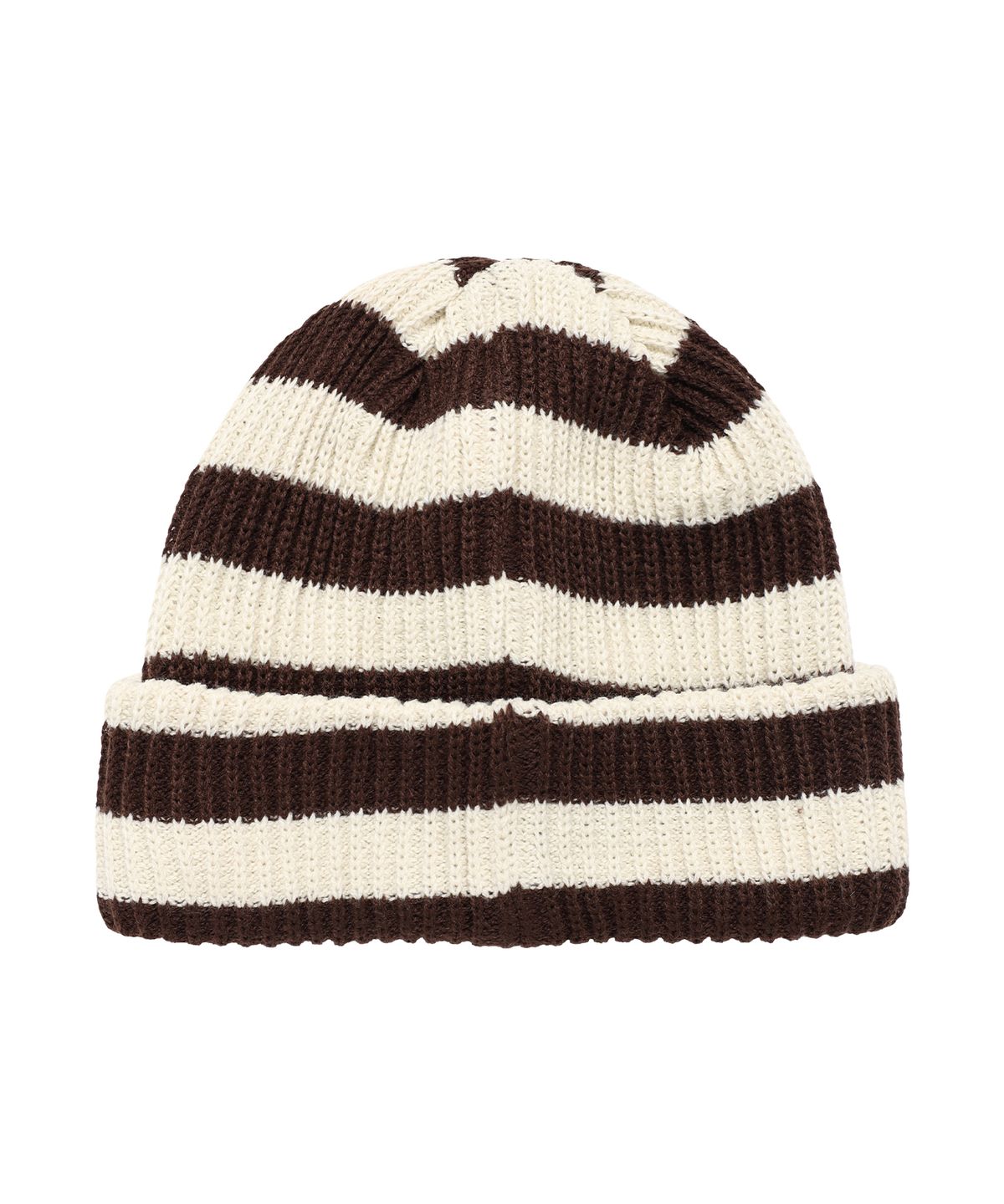 아메스 월드와이드(AMES-WORLDWIDE) STRIPE KNIT BEANIE BROWN